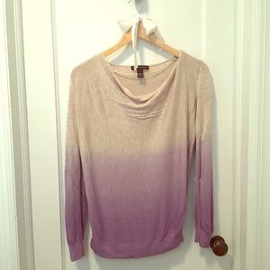 Ombré lightweight sweater
